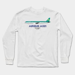 Airbus A321 - Aer Lingus Long Sleeve T-Shirt